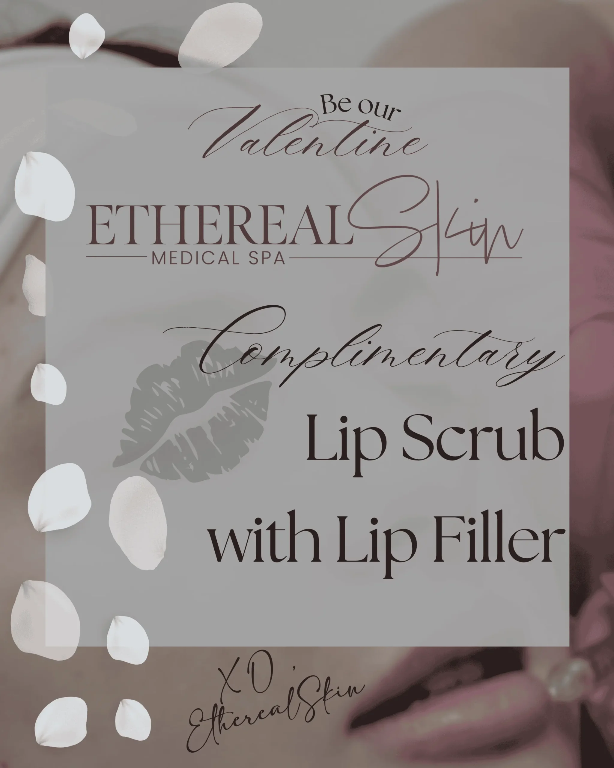 Lip Scrub with Lip Filler