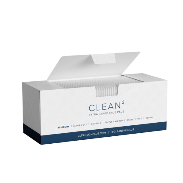 Clean extra-large face pads