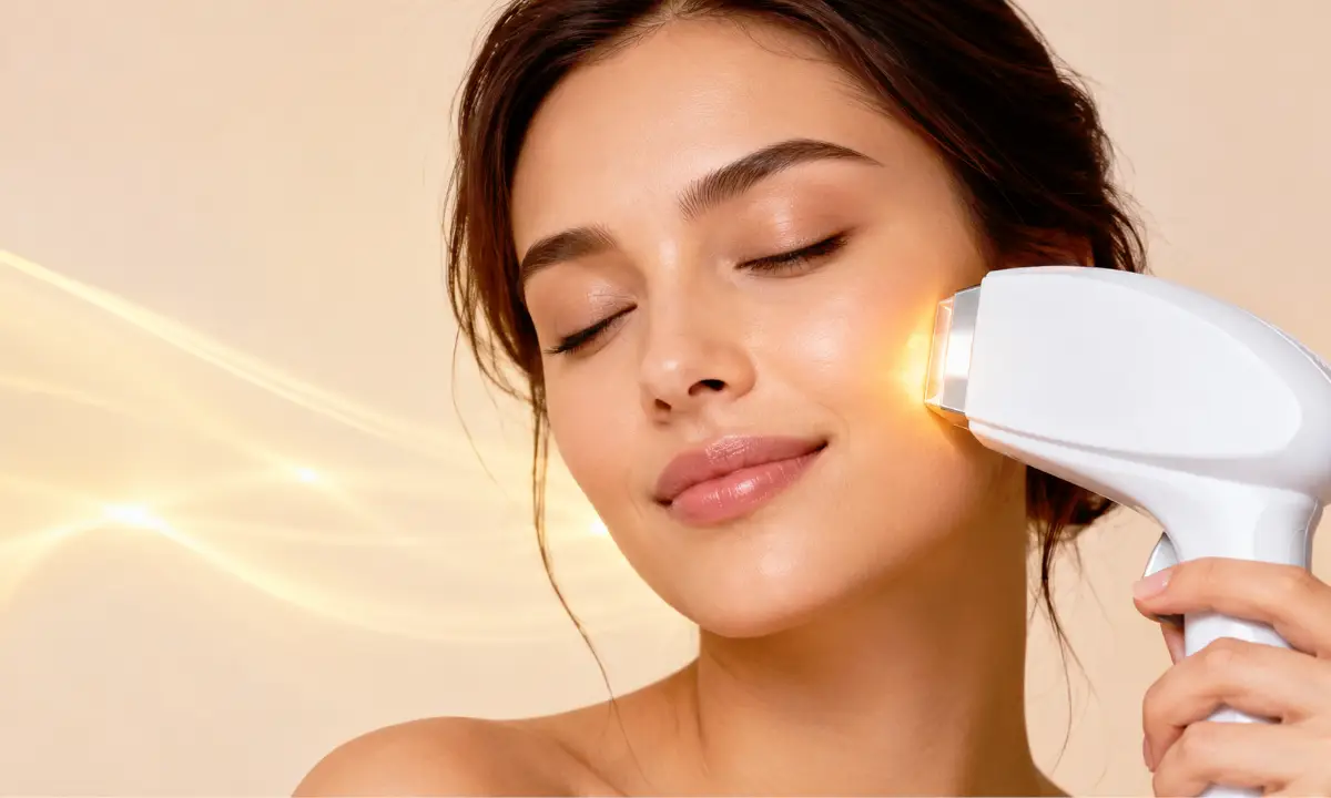 Clear and even skin tone after light-based photo rejuvenation treatment in Canonsburg, PA